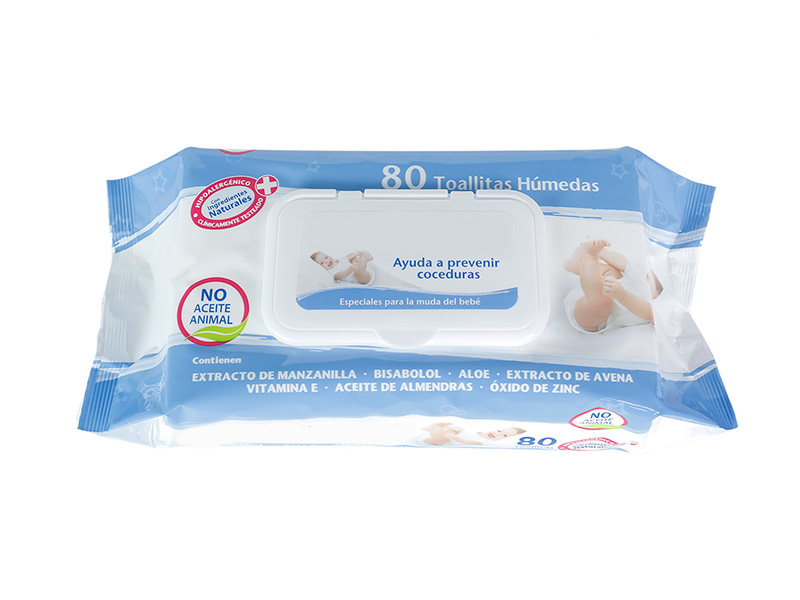 Toallitas húmedas para bebés sin perfume