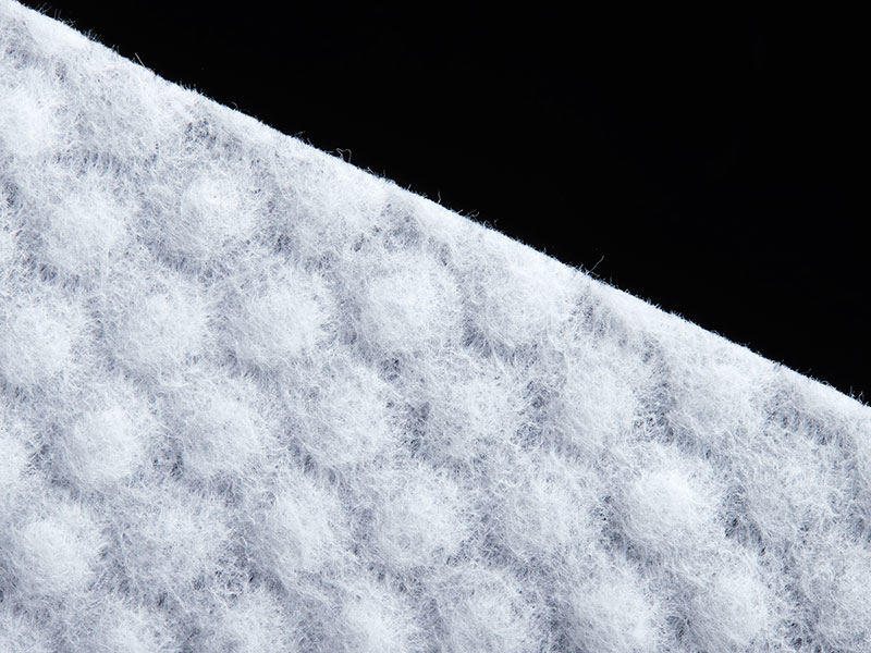 Tela no tejida Spunlace de punto grande de 5 mm para toallitas de restaurante
